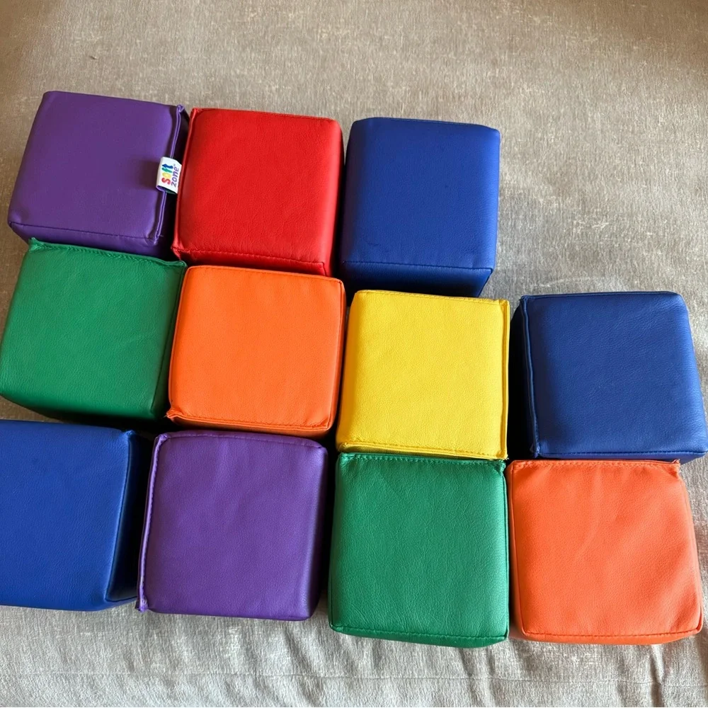 Soft Zone ECR4 Kids 12 Count Colorful Jumbo Blocks
